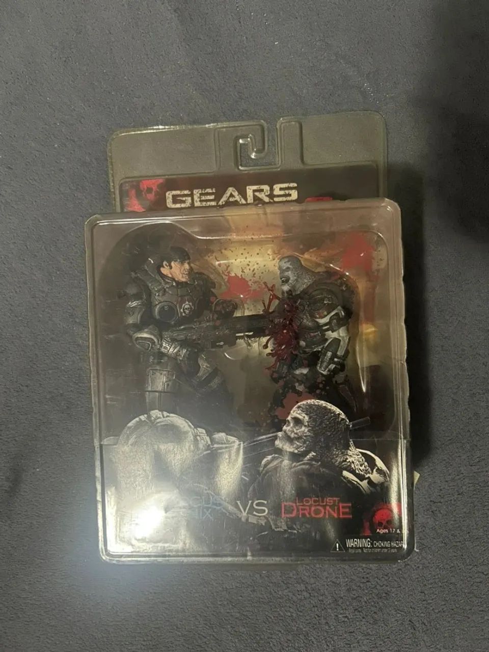gears of war neca marcus Vs locust drone 2 pack player select - Foto 2