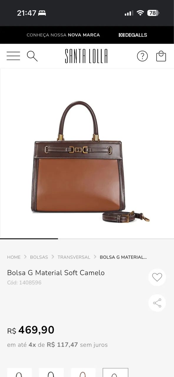 Bolsa Santa loll