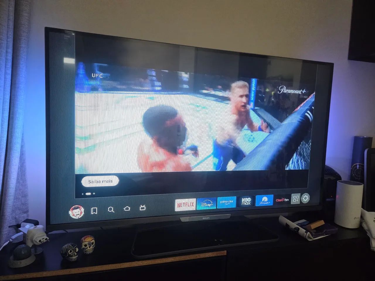 TV 43' PHILIPS OLED com defeito no cabo flat - Foto 2