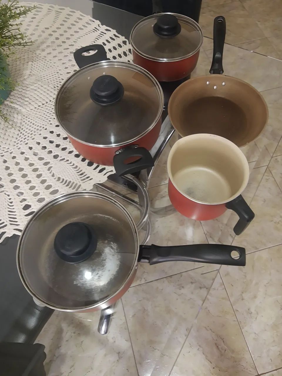 Jogo de panelas 