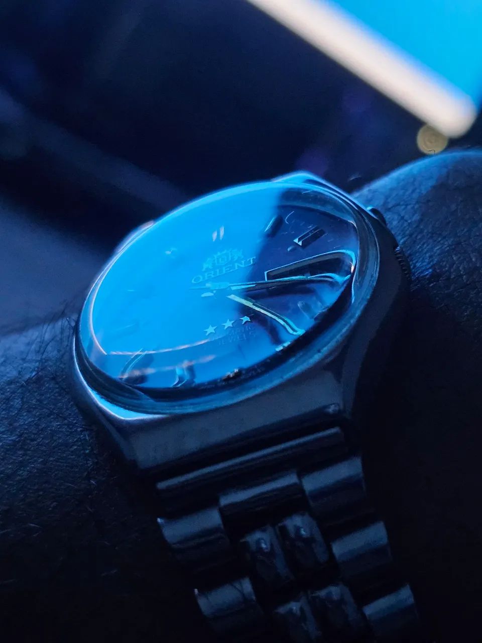 Relogio Orient 3 Estrelas Crystal 21 Rubis Automático  - Foto 4