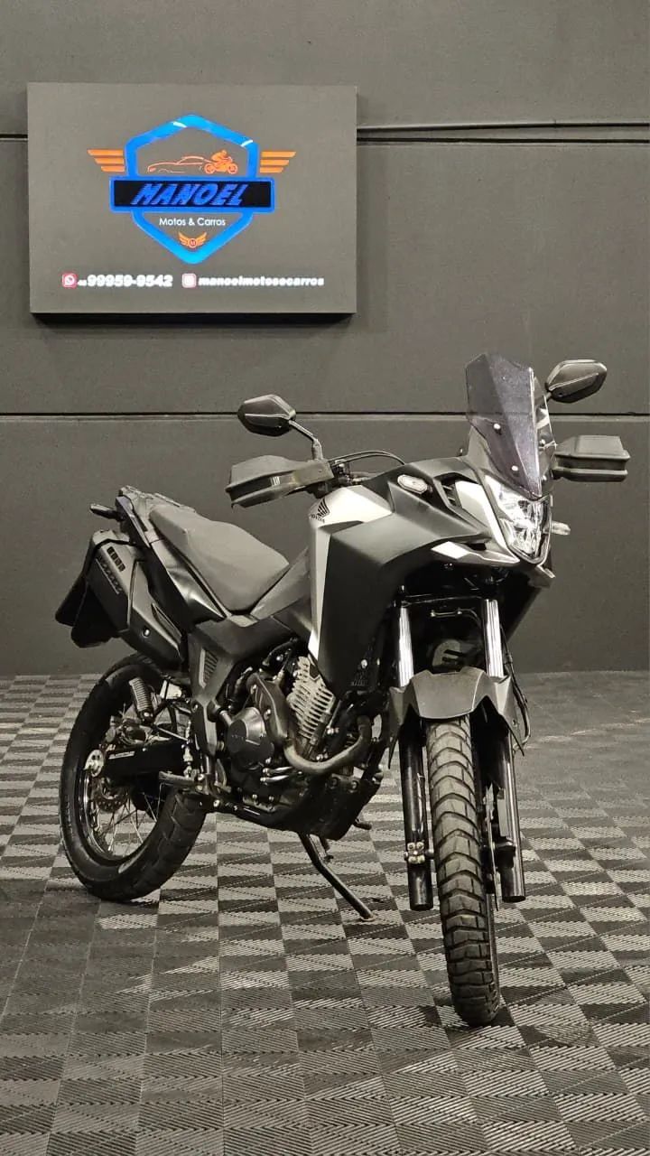  Honda Sahara 300 ABS Flex 2024 Cinza - Foto 3