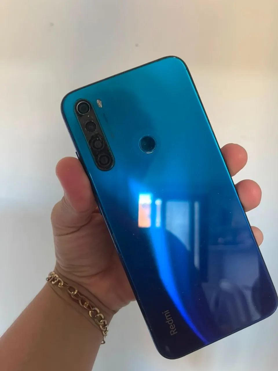 VENDE-SE REDMI NOT 8 AZUL - Foto 4