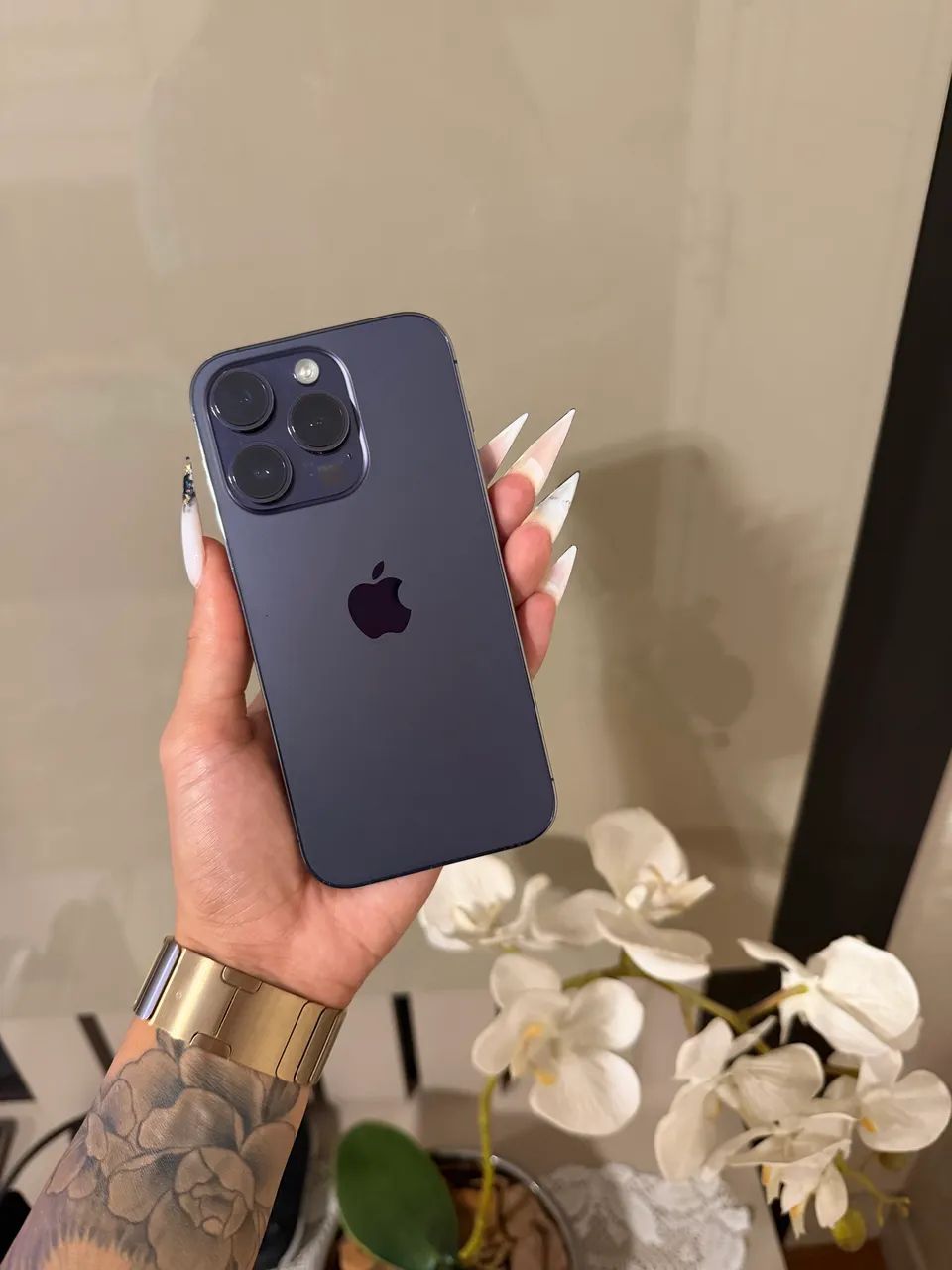 iPhone 14 Pro 128GB Roxo IMPECÁVEL  - Foto 2