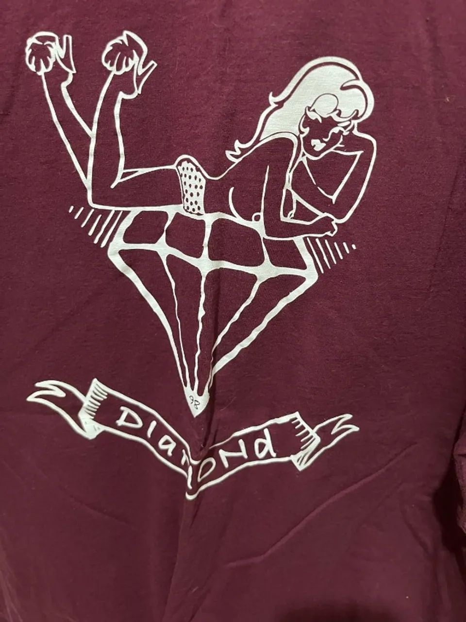 Camiseta Diamond Nunca Usada - Foto 3