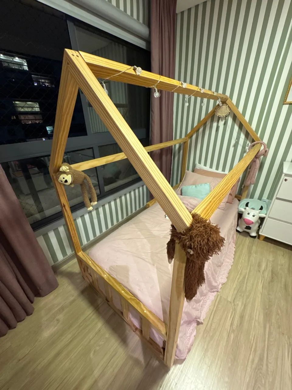 Cama infantil solteiro casinha  - Foto 2