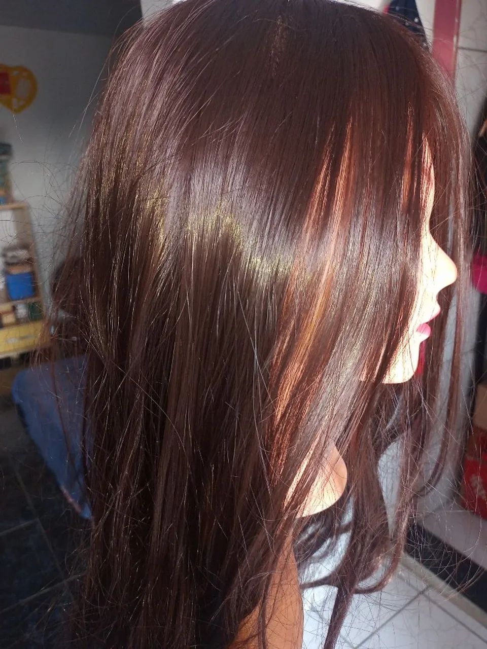 Vendo cabelo de boneca,para treinar  - Foto 2