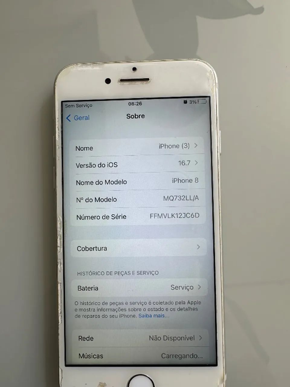 iPhone 8, 64GB, 75% bateria, USADO - Foto 5