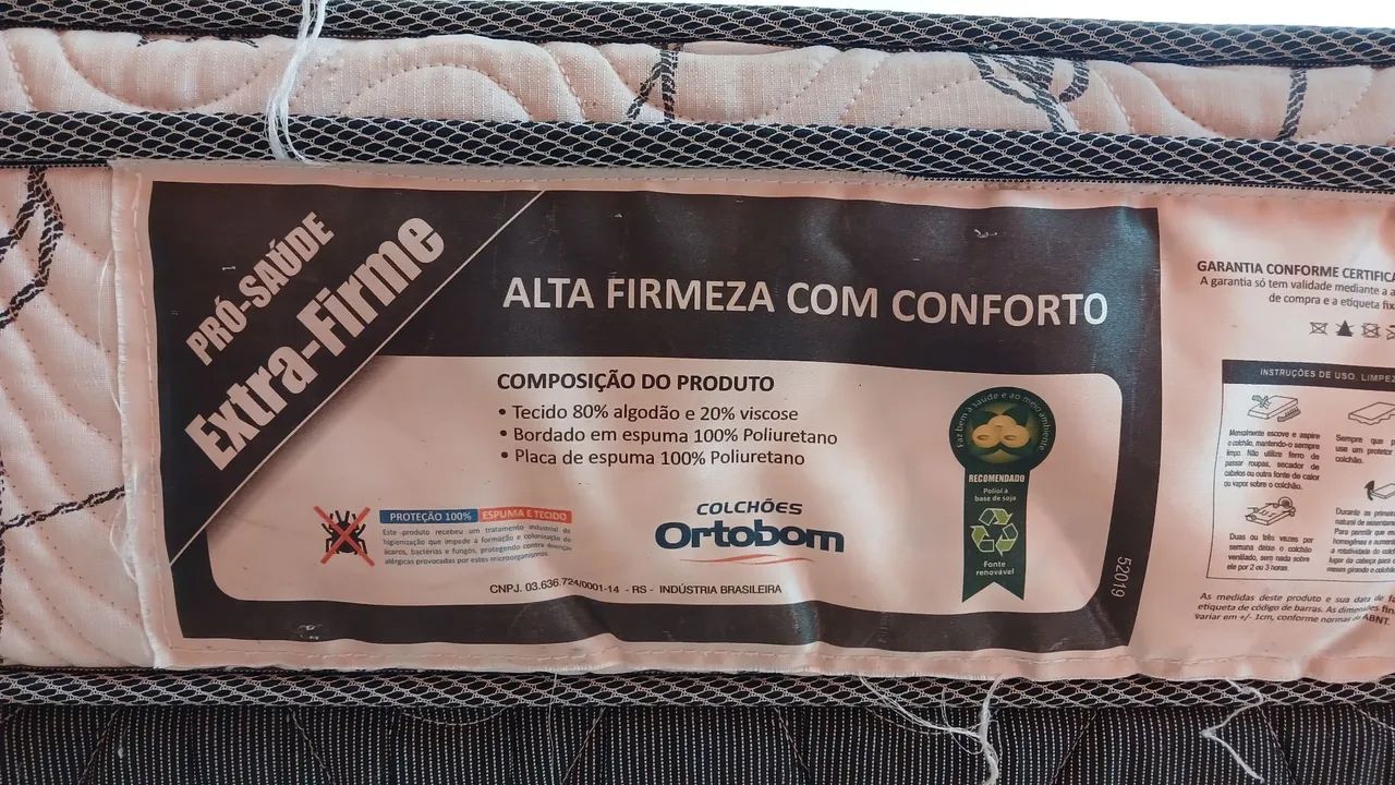 Cama de casal - 138x188x22