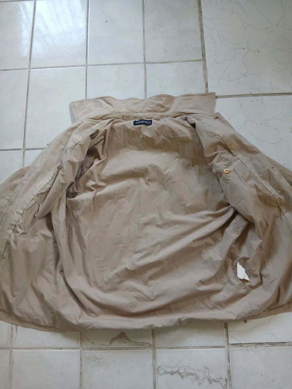 Casaco chaseculte bege - Foto 3