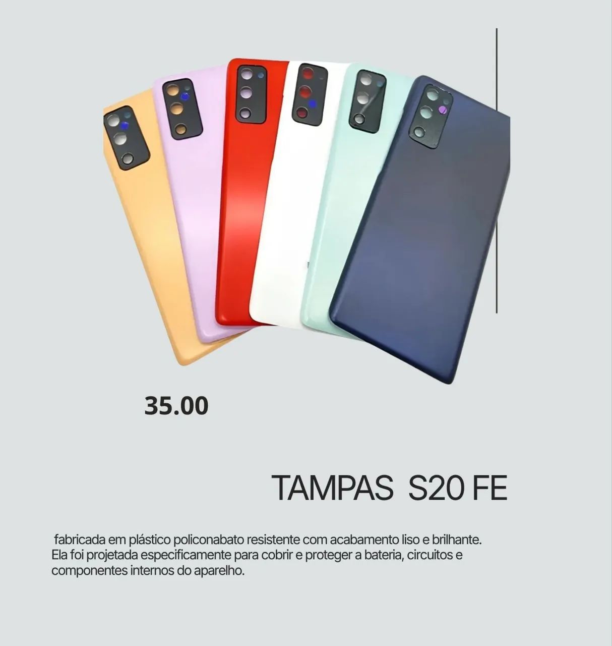 Tampas+ carcaça de celular  - Foto 3
