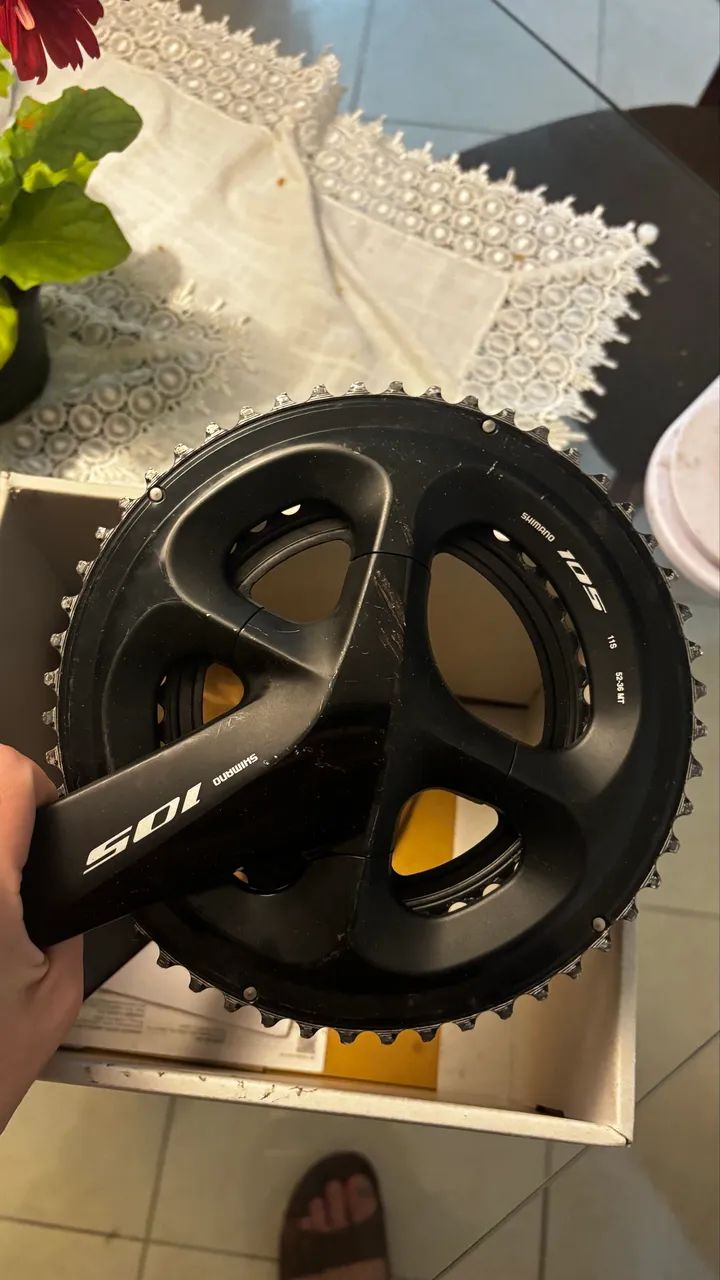 Pedivel Shimano 105 170mm - Foto 3