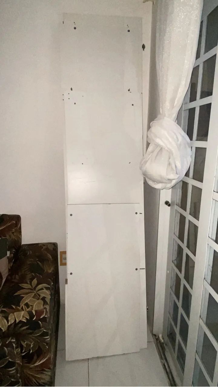 Guarda-roupa branco de canto (DESMONTADO) - Foto 5
