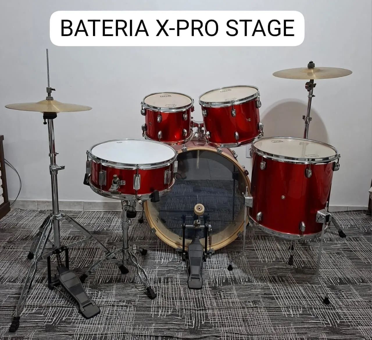 Bateria Musical X-PRO STAGE