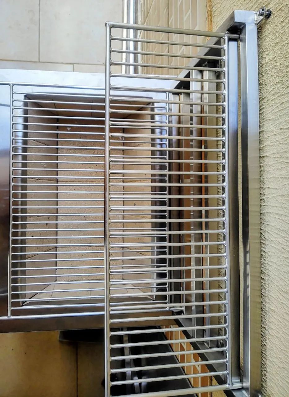 Churrasqueira com braseiro em inox - Foto 5