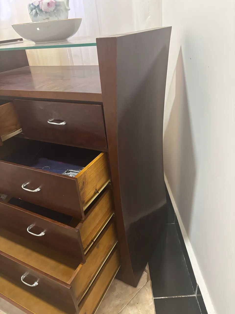 Cômoda impecável Imbuia - Foto 5