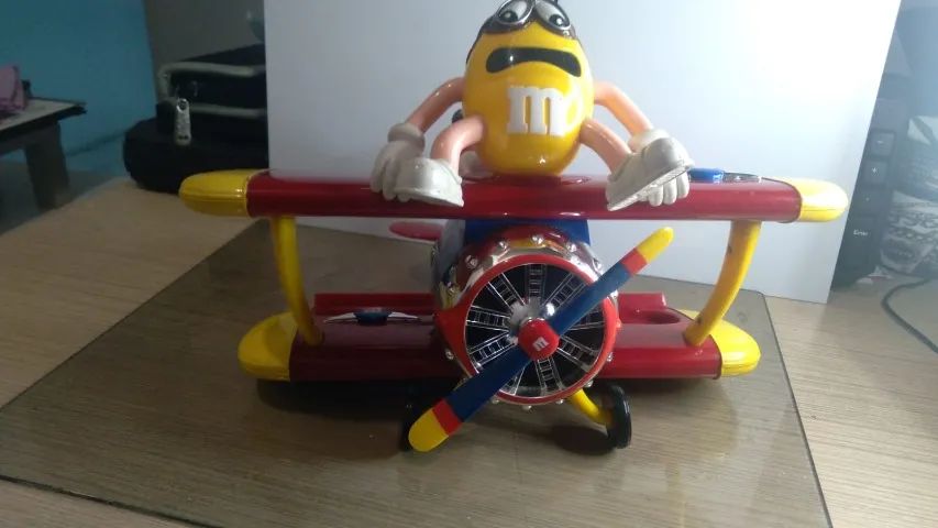 Dispenser MMs M&M´s Avião - Brinquedos e Jogos - Jardim Nove de