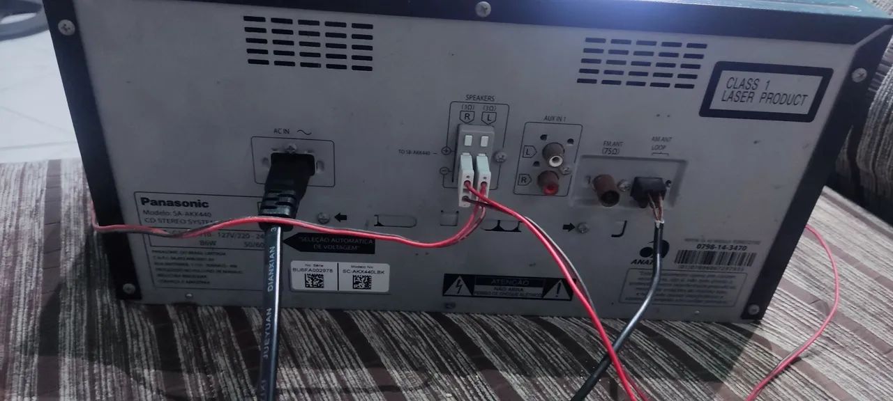 Som Panasonic 580w - Foto 2