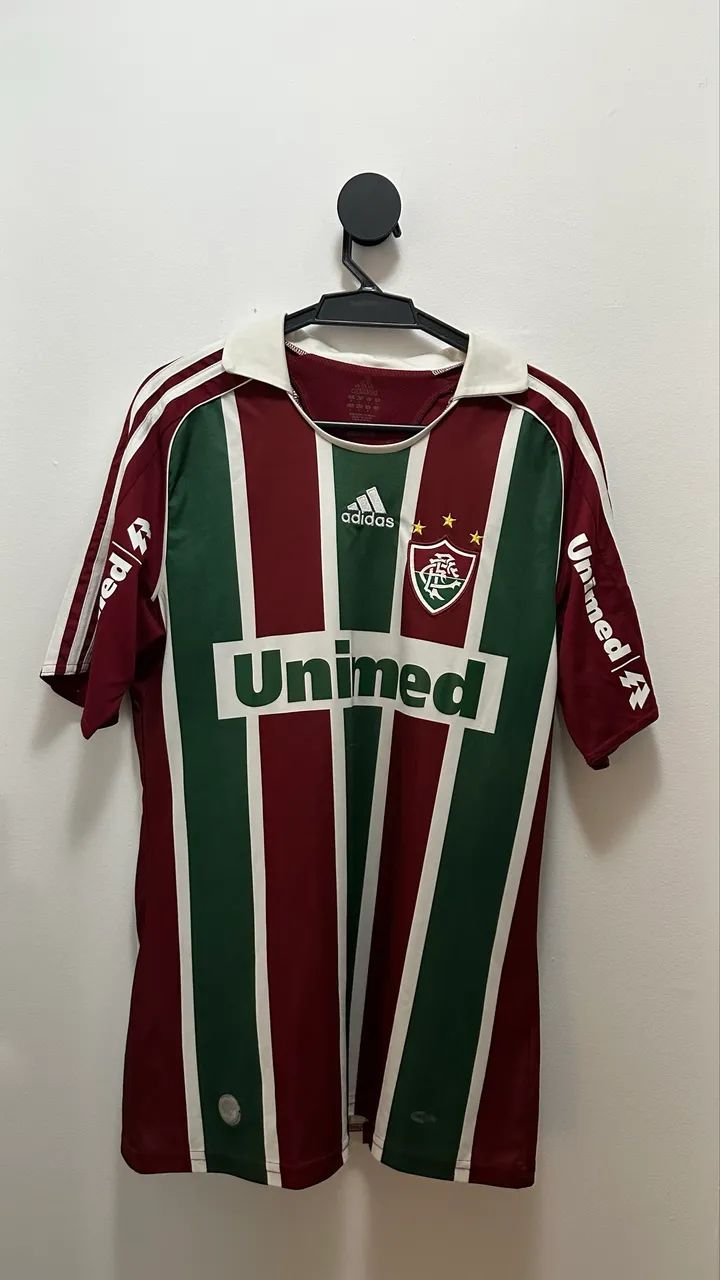 Camisa Fluminense Adidas 2009 tricolor - M
