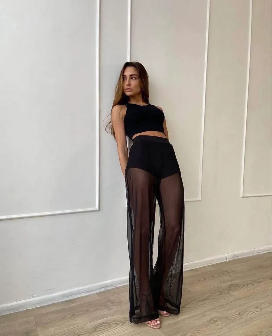 Calça tule preta  - Foto 2