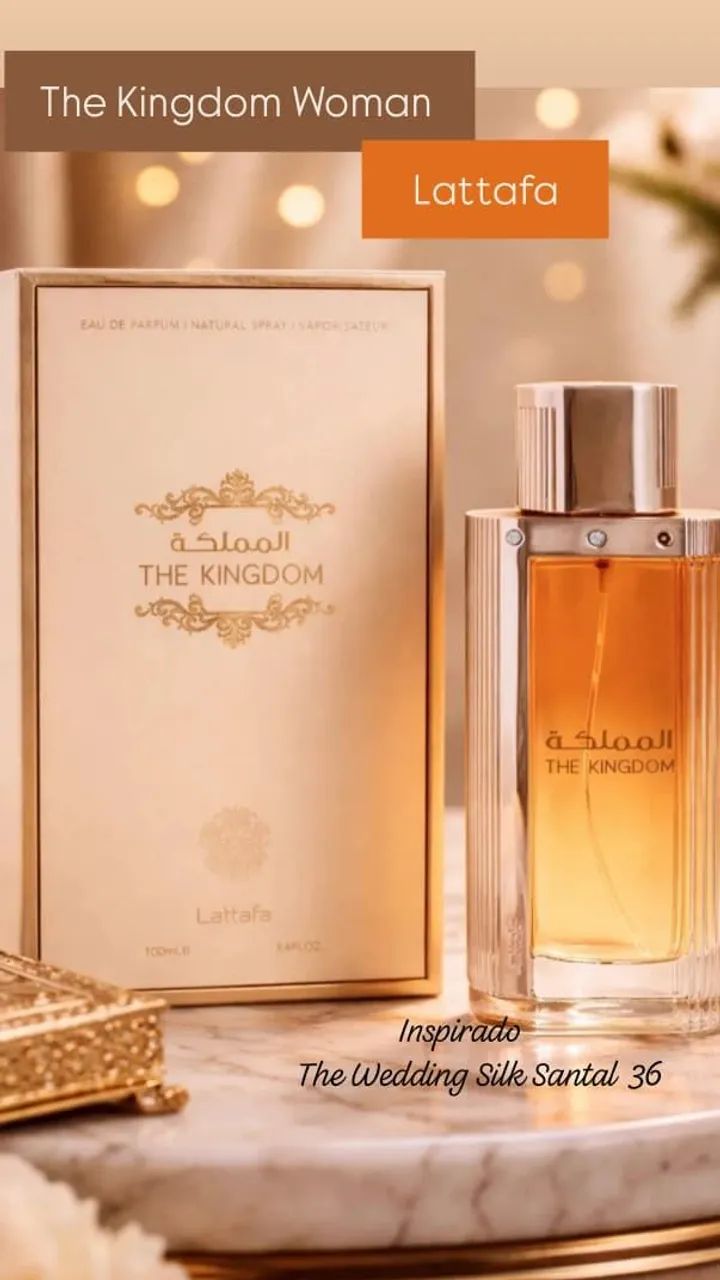 Perfume Árabe The Kingdom Woman