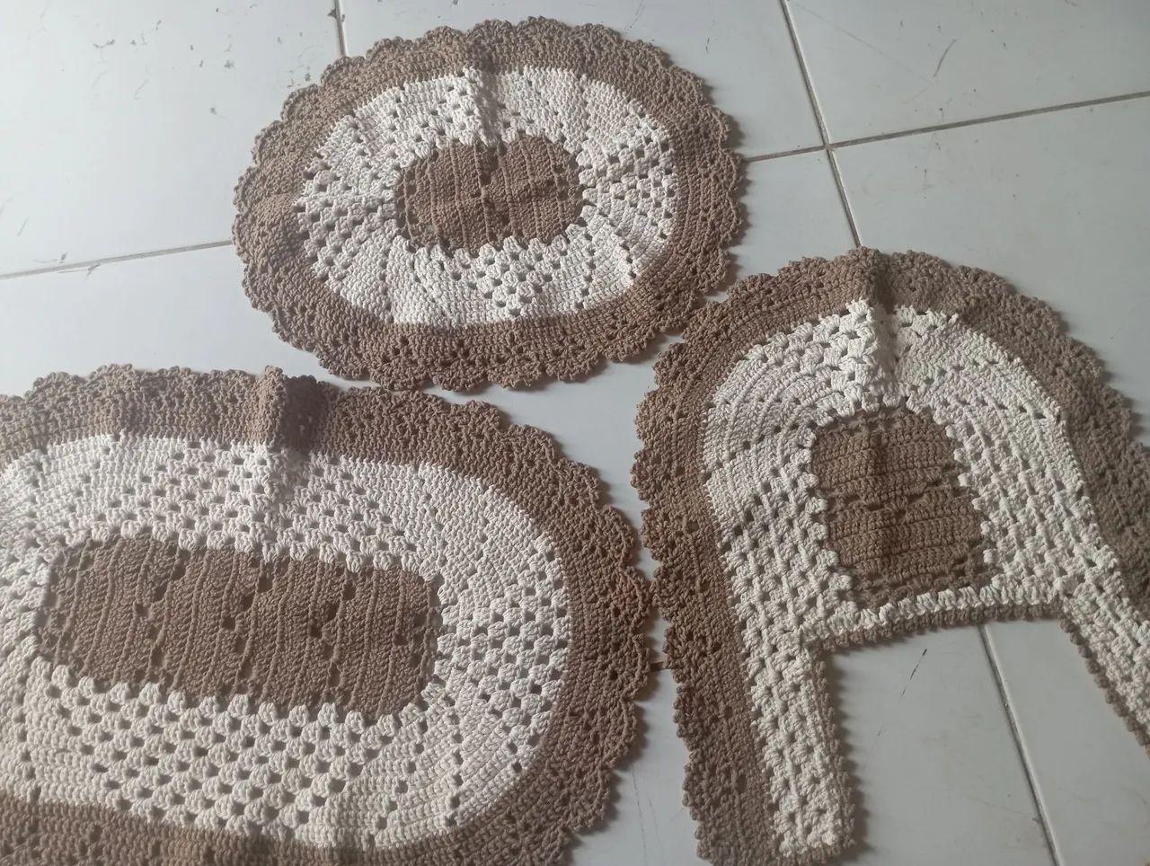 Tapete de crochê 