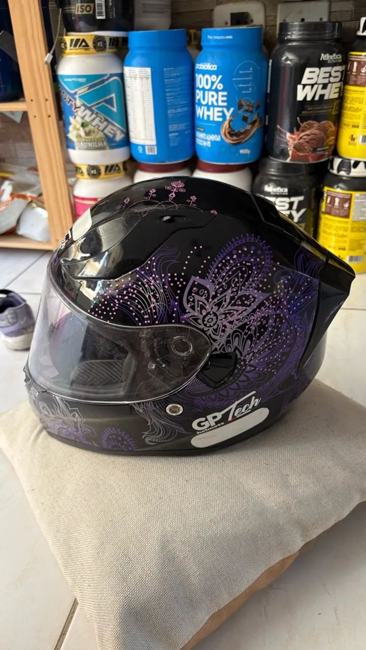 CAPACETE SEMI NOVO GPTECH - Foto 4