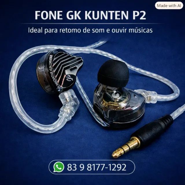 Fone Ouvido GK Kunten