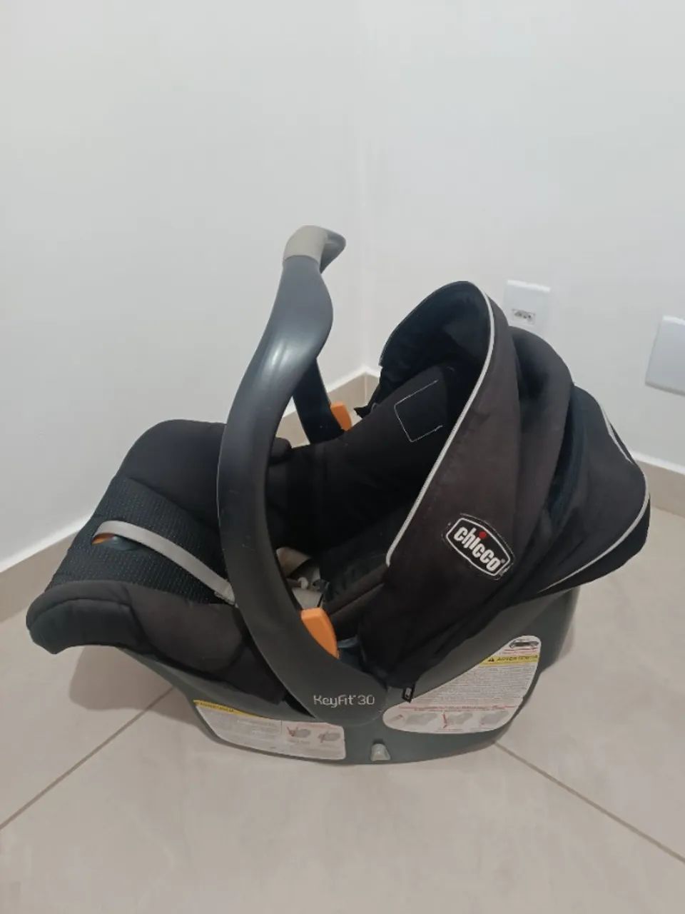 Carrinho de bebê e bebê conforto  - Foto 3