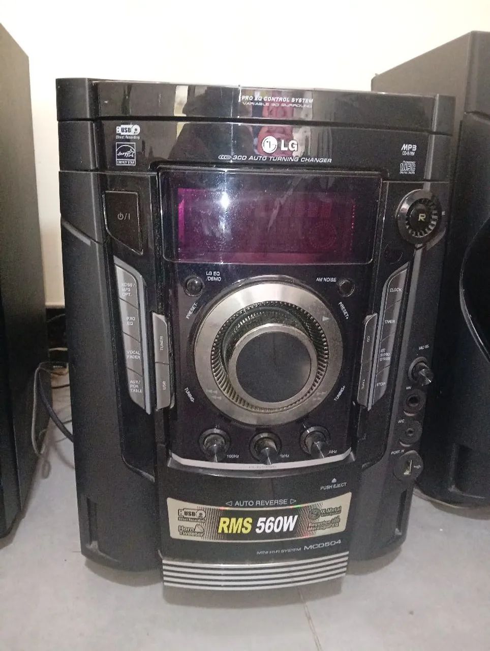 Mini System LG MCD504 - 560W RMS - Foto 2