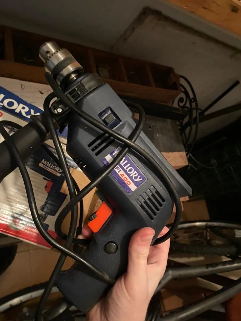 Furadeira de Impacto 400w Mallory MFI400 - Ferramentas de
