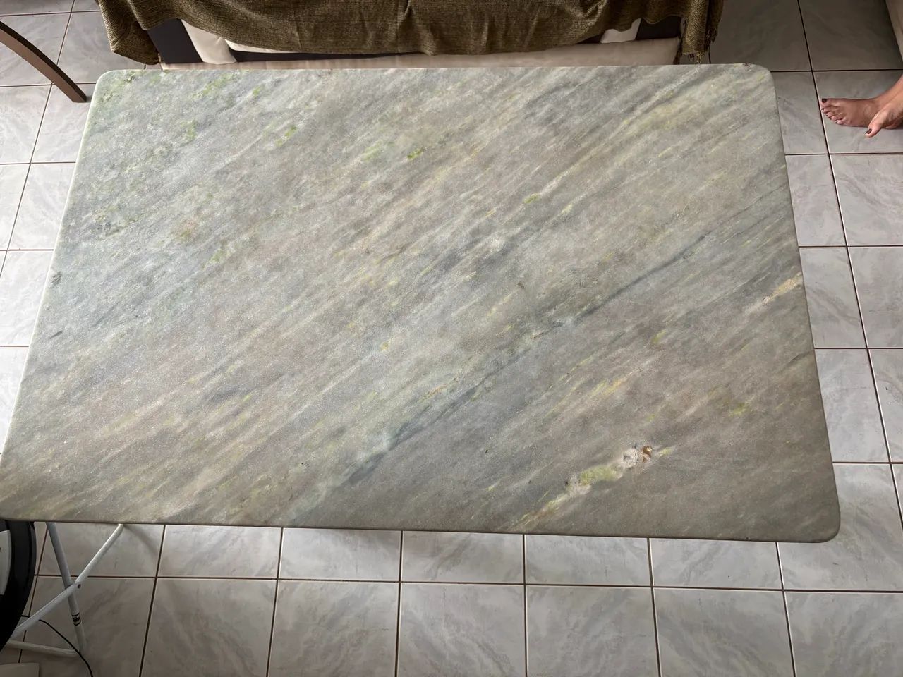 Mesa de Granito/Pedra Base de Metal - Barata pra Levar Hoje - Foto 3