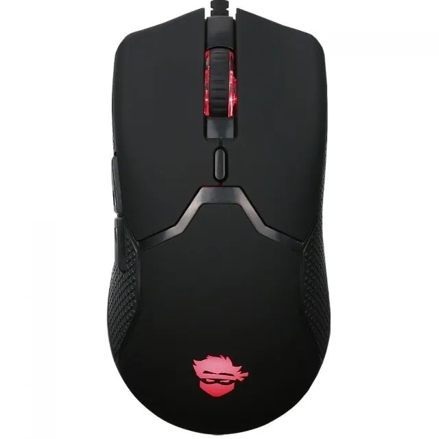 Combo Gamer 4 em 1 Ninja Squad Rainbow Teclado Mouse Mousepad Headset