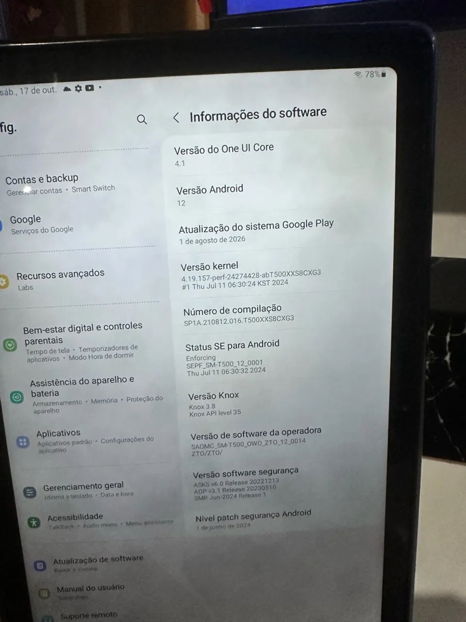 Tablet Samsung A7 4 gb de ram  - Foto 4