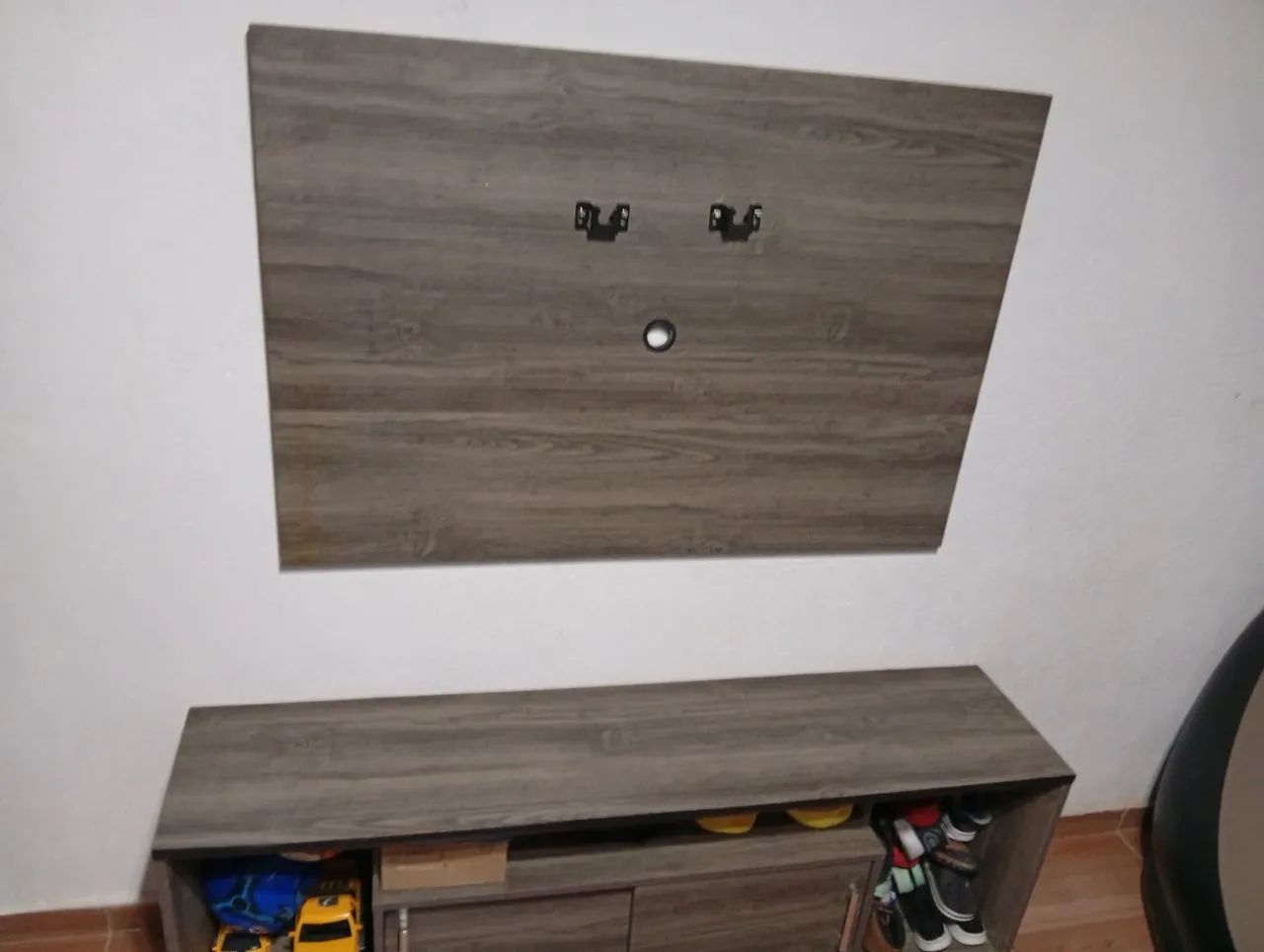 Rack com painel 