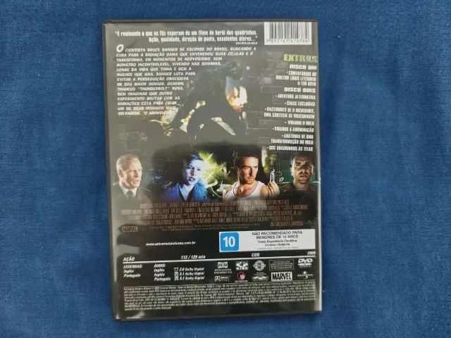 DVD Duplo - O Incrivel Hulk, Marvel - Foto 3