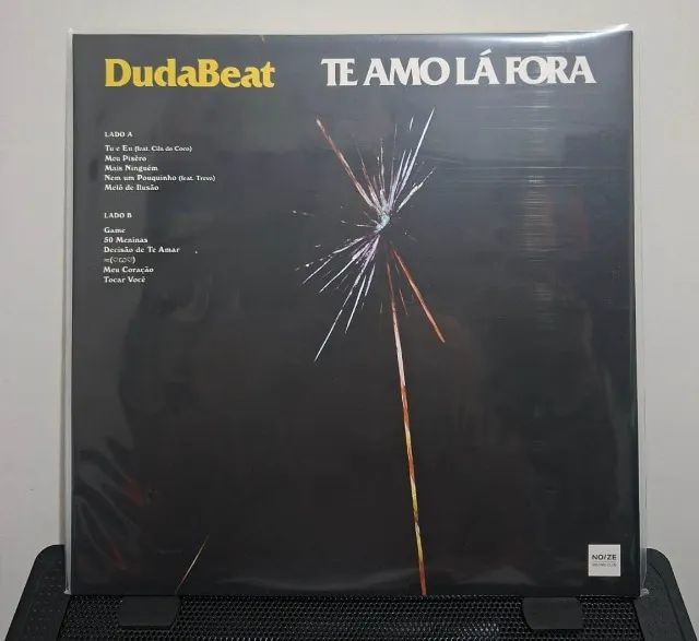LP Disco de Vinil - Duda Beat - Te Amo Lá Fora - NOIZE - Foto 2