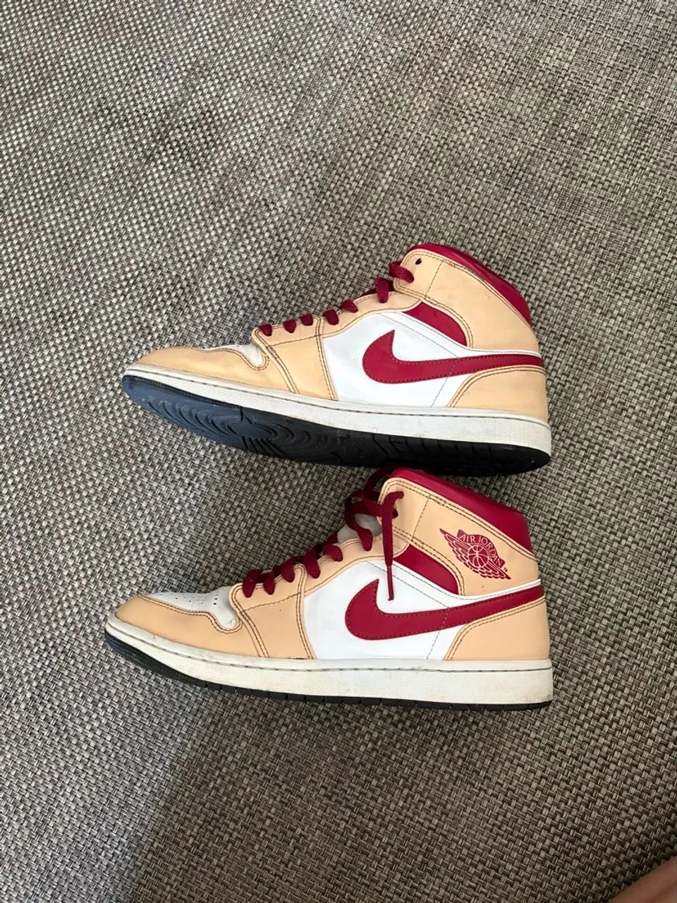 Air jordan 1 light curry tamanho 42 - Foto 4