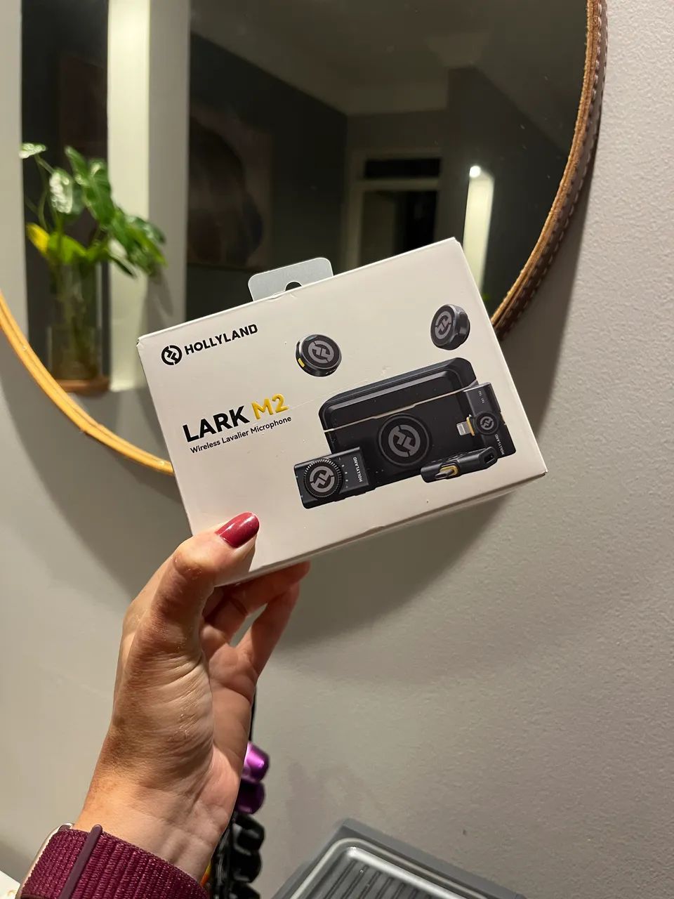 Microfone Hollyland Lark M2 COMBO LACRADO 