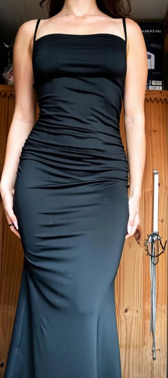 Vestido de festa elegante 