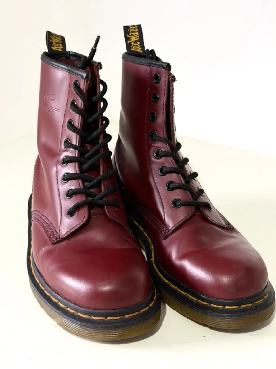 Bota original Dr. Martens 1460 Cherry Red, 37, uk5
