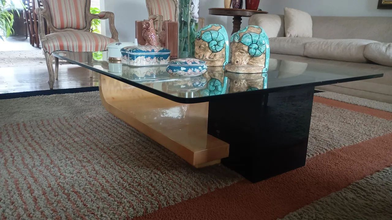 Mesa de centro de vidro - Foto 2