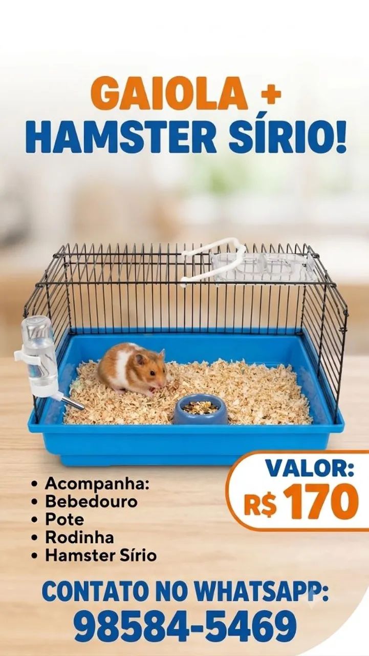 Gaiola + Hamster  - Foto 2