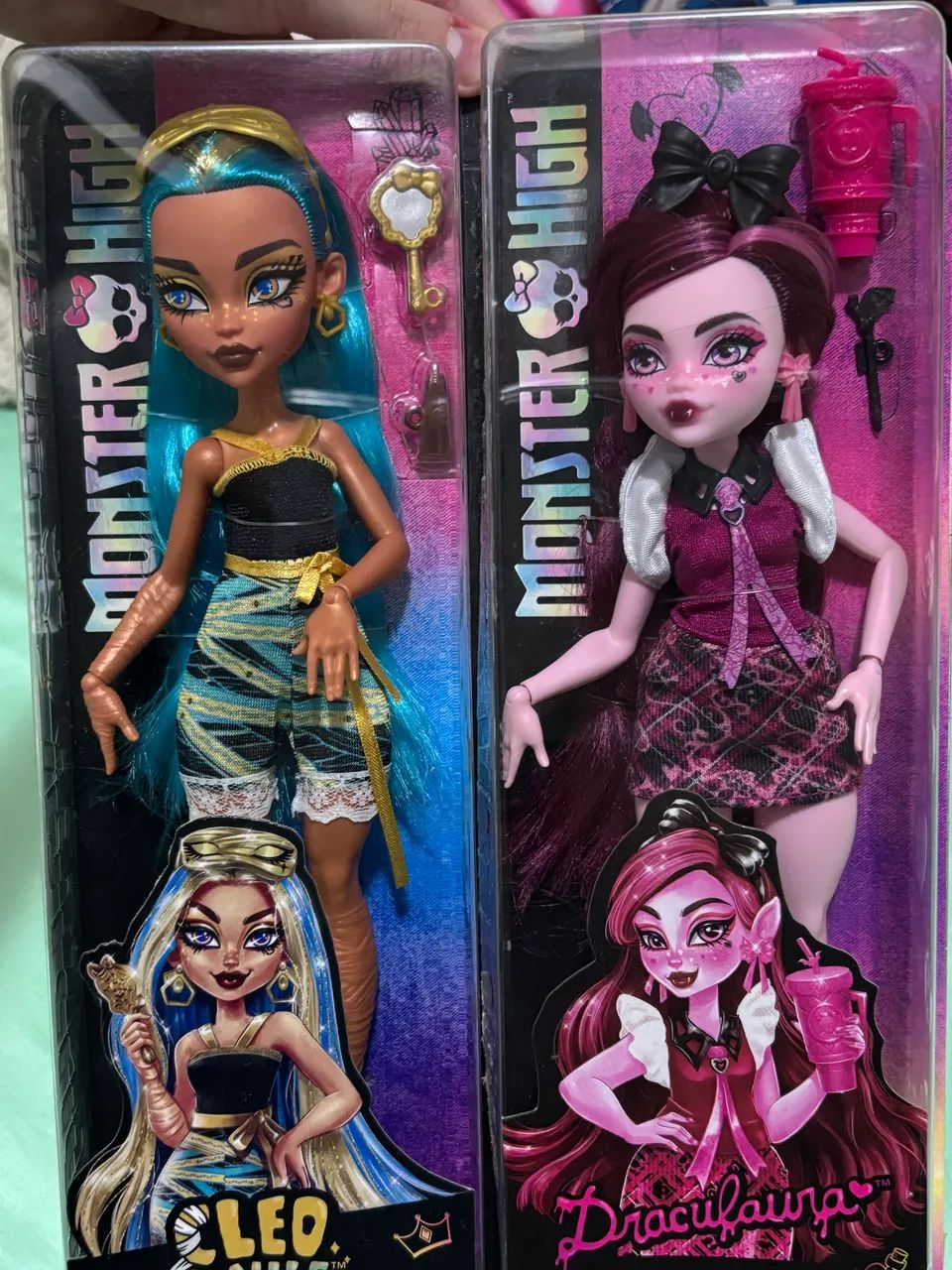 Lote Monster High - Draculaura e Cleo - Foto 2