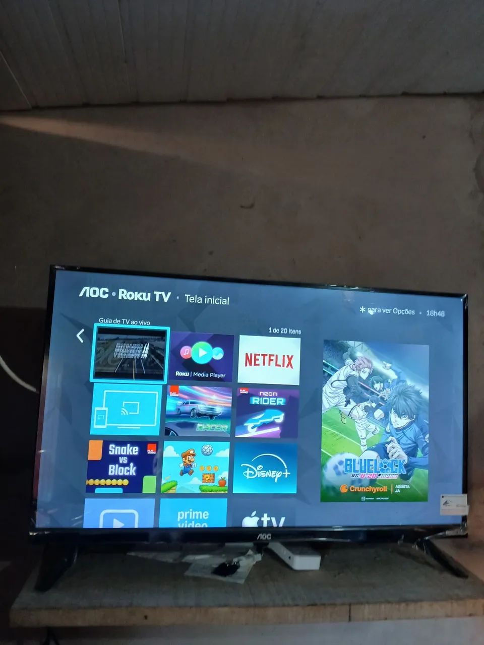 SMART TV 32 POLEGADAS AOC SEME NOVA  - Foto 2