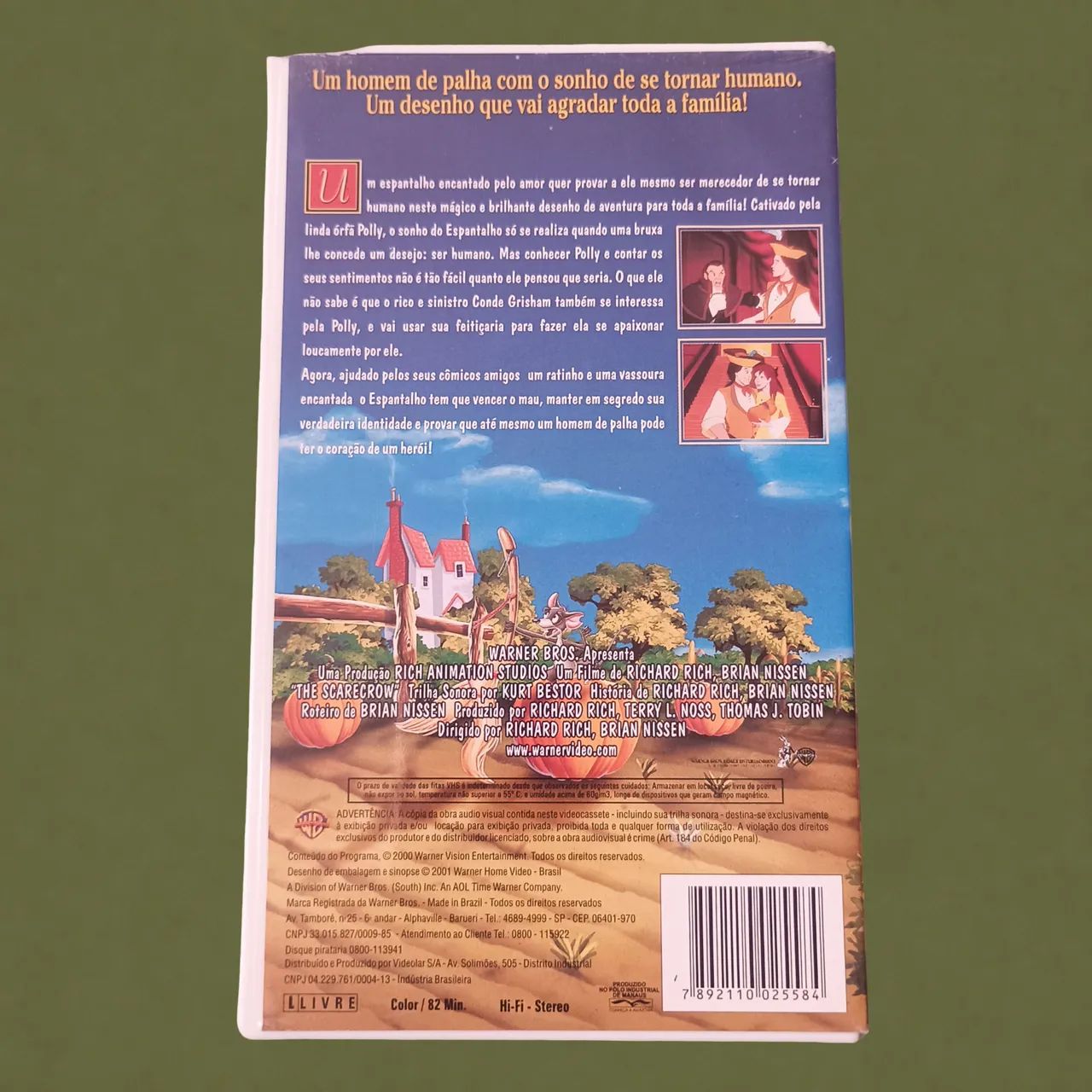 Fita VHS O Espantalho - Foto 2
