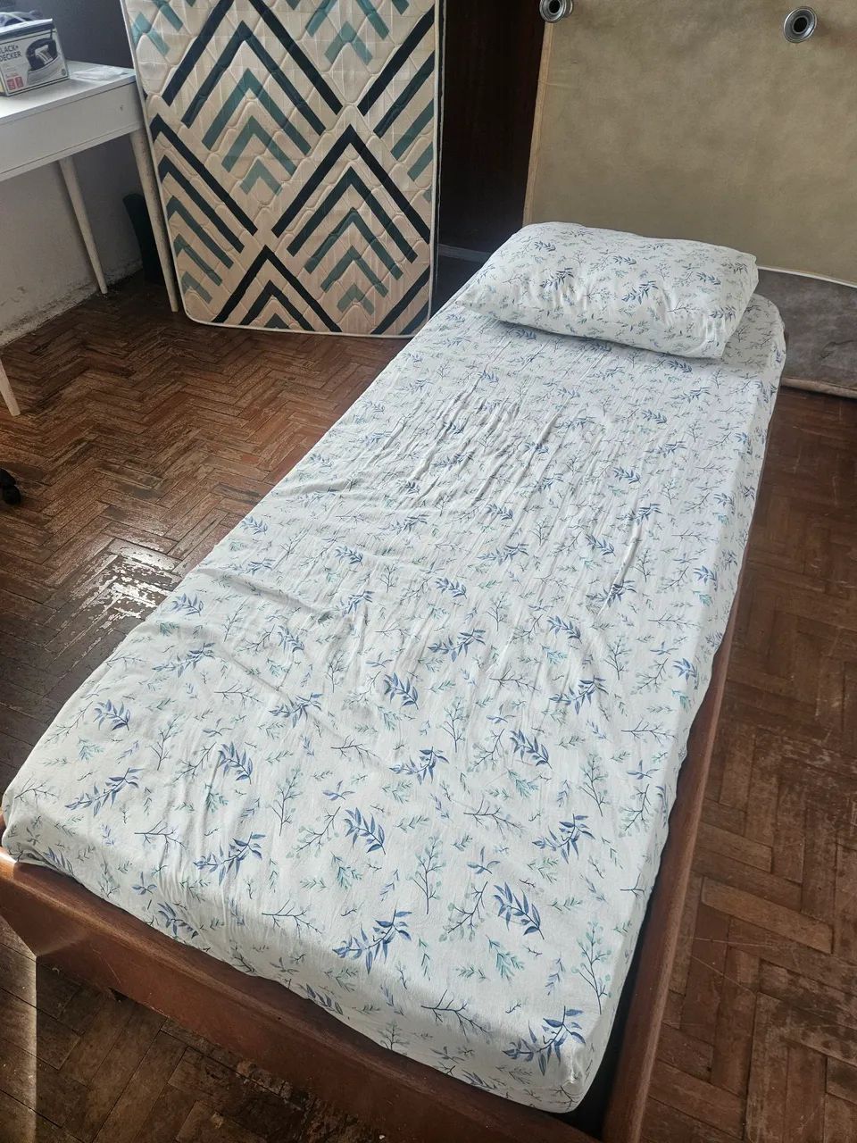 Cama Solteiro Madeira - Foto 5