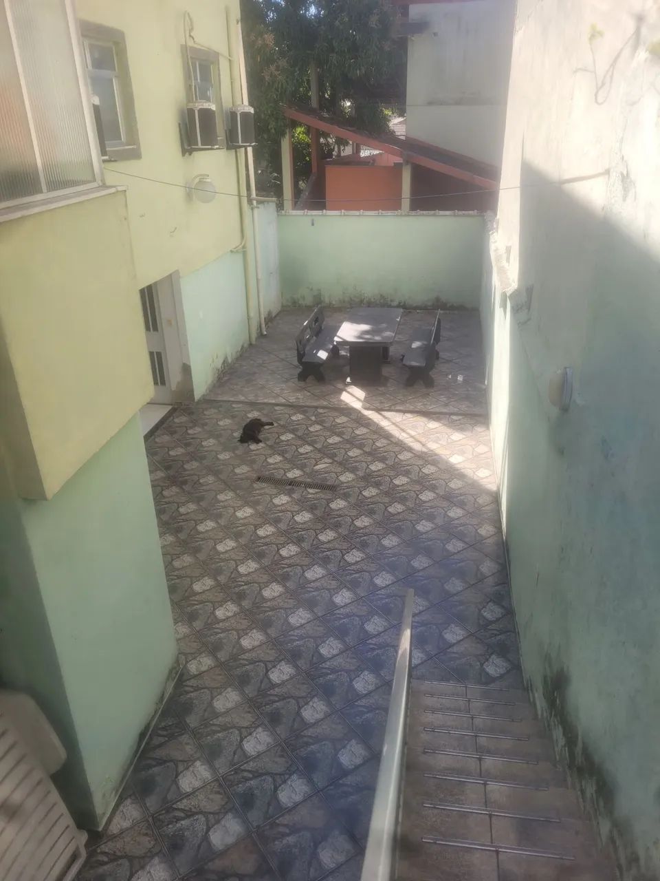 MESA PARA JARDIM.EM ARDÓSIA 