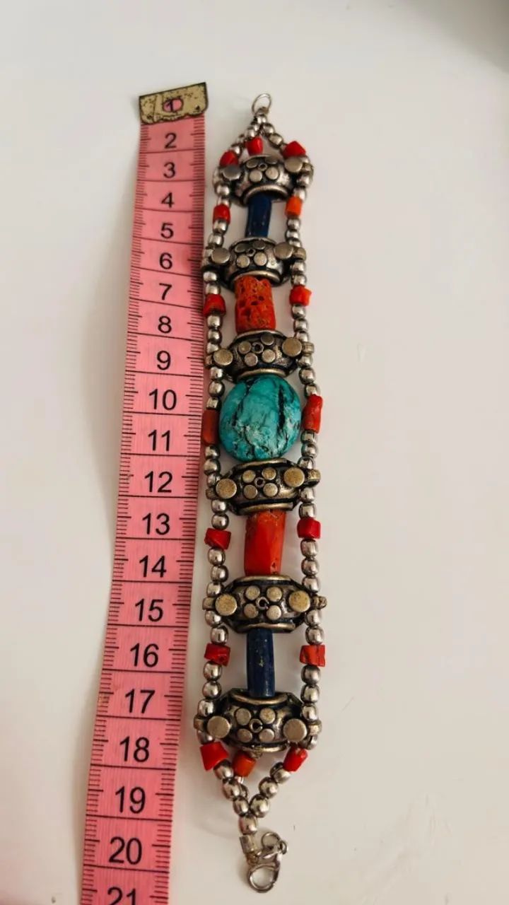 Pulseira em prata antiga - Foto 3