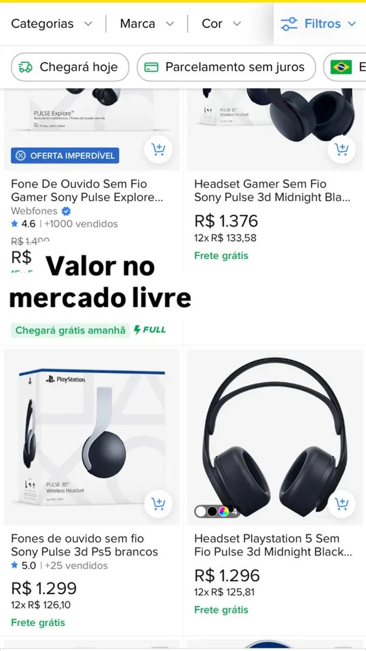 Headset Sony Pulse 3D  - Foto 3